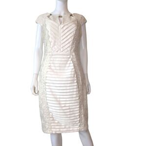Jax Women's Cream Lace Dress
